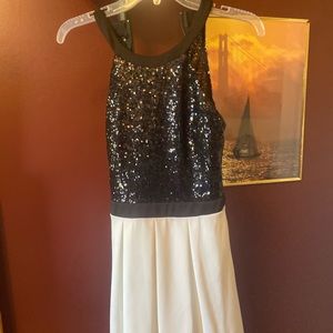 Black and White Dress